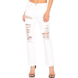 GRLFRND White Helena Jeans size 24